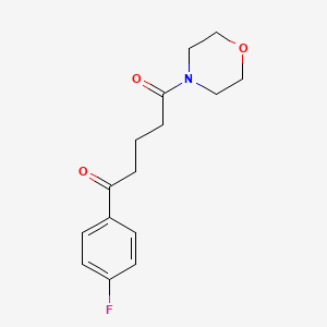 1-(4-Fluorophenyl)-5-(morpholin-4-yl)pentane-1,5-dione