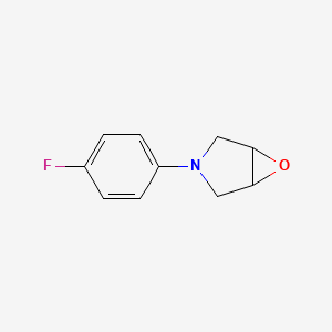 3-(4-Fluorophenyl)-6-oxa-3-azabicyclo[3.1.0]hexane