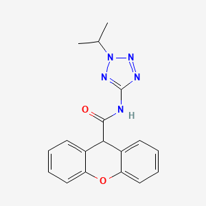 9H-Xanthene-9-carboxamide, N-[2-(1-methylethyl)-2H-tetrazol-5-yl]-