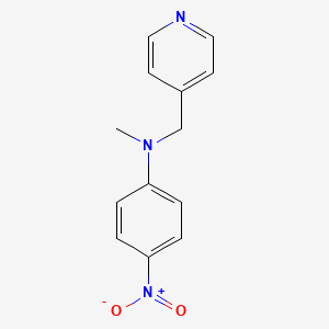 Methyl-(4-nitro-phenyl)-pyridin-4-ylmethyl-amine