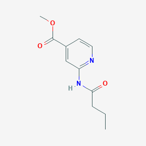 Methyl 2-butyramidoisonicotinate