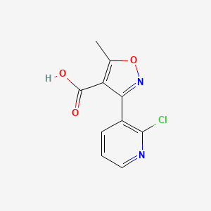 3-(2-Chloro-pyridin-3-yl)-5-methyl-isoxazole-4-carboxylic acid