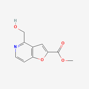 Furo[3,2-c]pyridine-2-carboxylic acid,4-(hydroxymethyl)-,methyl ester