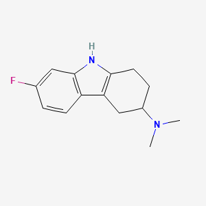 7-Fluoro-N,N-dimethyl-2,3,4,9-tetrahydro-1H-carbazol-3-amine