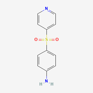 molecular formula C11H10N2O2S B8556631 4-Sulfanilylpyridine 