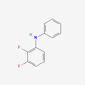 molecular formula C12H9F2N B8556633 2,3-difluoro-N-phenylaniline 