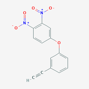 4-(3-Ethynylphenoxy)-1,2-dinitrobenzene