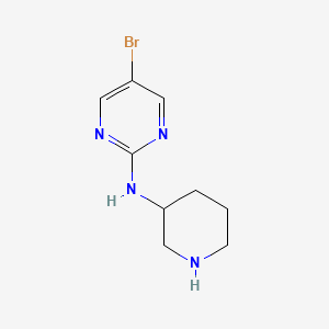 (5-Bromo-pyrimidin-2-yl)-piperidin-3-ylamine