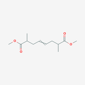 2,7-Dimethyl-4-octenedioic acid, dimethyl ester