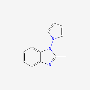 2-Methyl-1-(1H-pyrrol-1-yl)-1H-benzo[d]imidazole