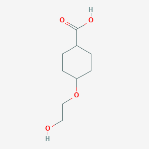 4-(2-Hydroxyethoxy)cyclohexanecarboxylic acid