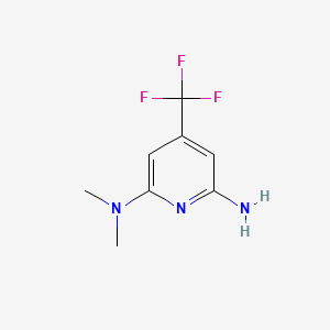 2-Amino-6-dimethylamino-4-trifluoromethyl-pyridine