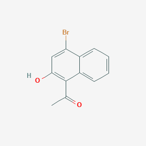 1-(4-Bromo-2-hydroxynapthalen-1-yl)ethanone