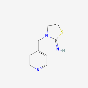 2-Imino-3-(4-pyridylmethyl)thiazolidine