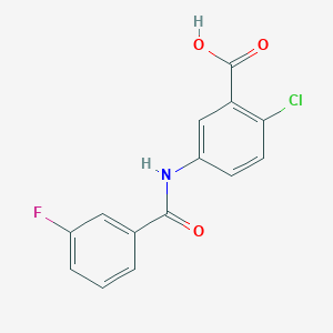 2-Chloro-5-(3-Fluoro-Benzoylamino)-Benzoic Acid