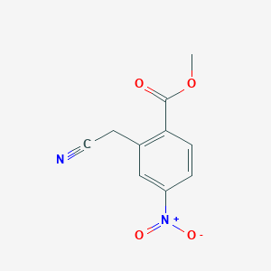 Methyl 2-(cyanomethyl)-4-nitrobenzoate