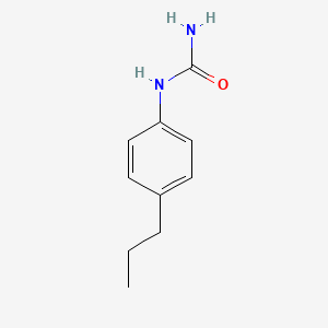 molecular formula C10H14N2O B8556961 4-n-Propylphenylurea 