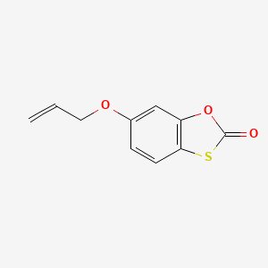 molecular formula C10H8O3S B8557005 6-(Allyloxy)-1,3-benzoxathiol-2-one 