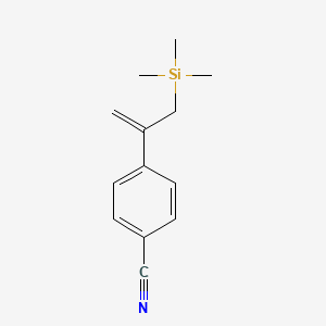 Benzonitrile, 4-[1-[(trimethylsilyl)methyl]ethenyl]-