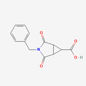 3-Benzyl-2,4-dioxo-3-azabicyclo[3.1.0]hexane-6-carboxylic acid