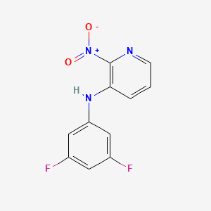 (3,5-Difluorophenyl)-(2-nitro-pyridin-3-yl)-amine