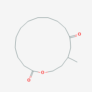 15-Methyl-1-oxacycloheptadecane-2,13-dione