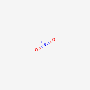 molecular formula NO2+ B8557410 Dioxidonitrogen(1+) 