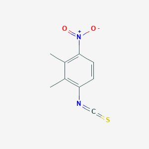 molecular formula C9H8N2O2S B8557467 2,3-Dimethyl-4-nitrophenyl isothiocyanate CAS No. 285124-10-9