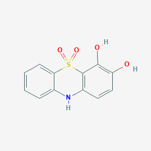 3,4-dihydroxy-10H-phenothiazine-5,5-dioxide