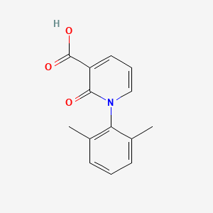 1-(2,6-Dimethylphenyl)-2-oxo-1,2-dihydropyridine-3-carboxylic acid