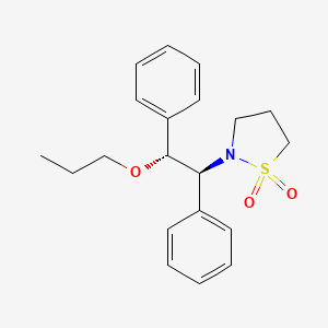 (1S,2R)-2-(1,2-diphenyl-2-propoxyethyl)isothiazolidine 1,1-dioxide
