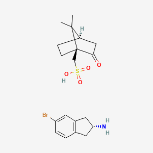 (R)-5-Bromo-2-aminoindan(1S)-(+)-10-camphorsulfonate
