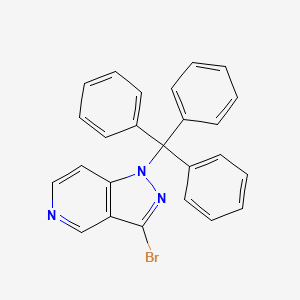 3-Bromo-1-trityl-1H-pyrazolo[4,3-c]pyridine