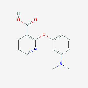 2-(3-Dimethylamino-phenoxy)-nicotinic acid