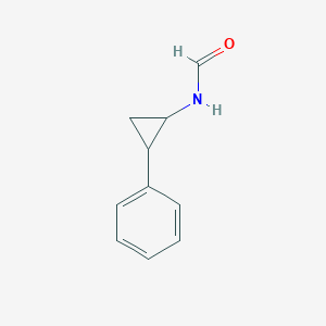 N-(2-phenylcyclopropyl)formamide