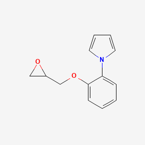 1-{2-[(Oxiran-2-yl)methoxy]phenyl}-1H-pyrrole