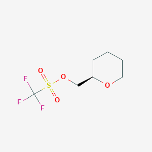 (R)-(Tetrahydro-2H-pyran-2-YL)methyl trifluoromethanesulfonate