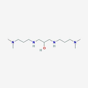molecular formula C13H32N4O B8557836 2,14-Dimethyl-2,6,10,14-tetraazapentadecan-8-OL CAS No. 61470-26-6