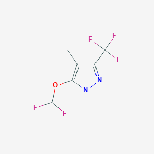 5-difluoromethoxy-1,4-dimethyl-3-trifluoromethyl-1H-pyrazole