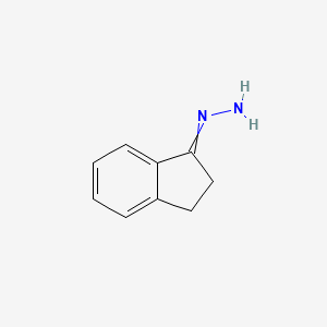 molecular formula C9H10N2 B8557903 Indan-1-one hydrazone 