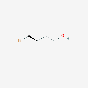 molecular formula C5H11BrO B8557921 (R)-4-bromo-3-methylbutan-1-ol 