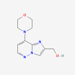 (8-Morpholinoimidazo[1,2-b]pyridazin-2-yl)methanol