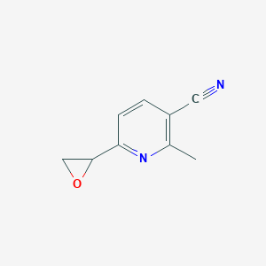 2-Methyl-6-(oxiran-2-yl)nicotinonitrile