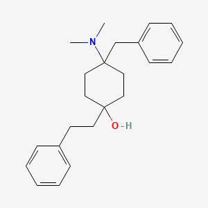 4-Benzyl-4-dimethylamino-1-phenethylcyclohexanol