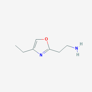 2-(4-Ethyl-oxazol-2-yl)-ethylamine