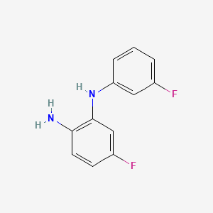 4-Fluoro-N2-(3-fluorophenyl)benzene-1,2-diamine
