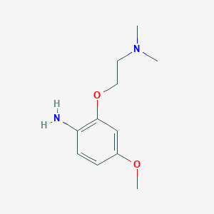 2-(2-Dimethylaminoethoxy)-4-methoxyphenylamine