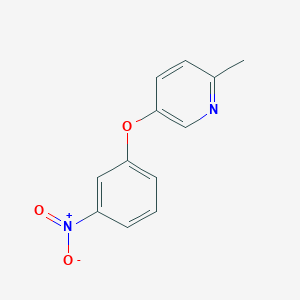 2-Methyl-5-(3-nitrophenoxy)pyridine