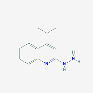 2-Hydrazinyl-4-isopropylquinoline