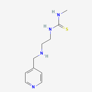 N-Methyl-N'-(2-{[(pyridin-4-yl)methyl]amino}ethyl)thiourea